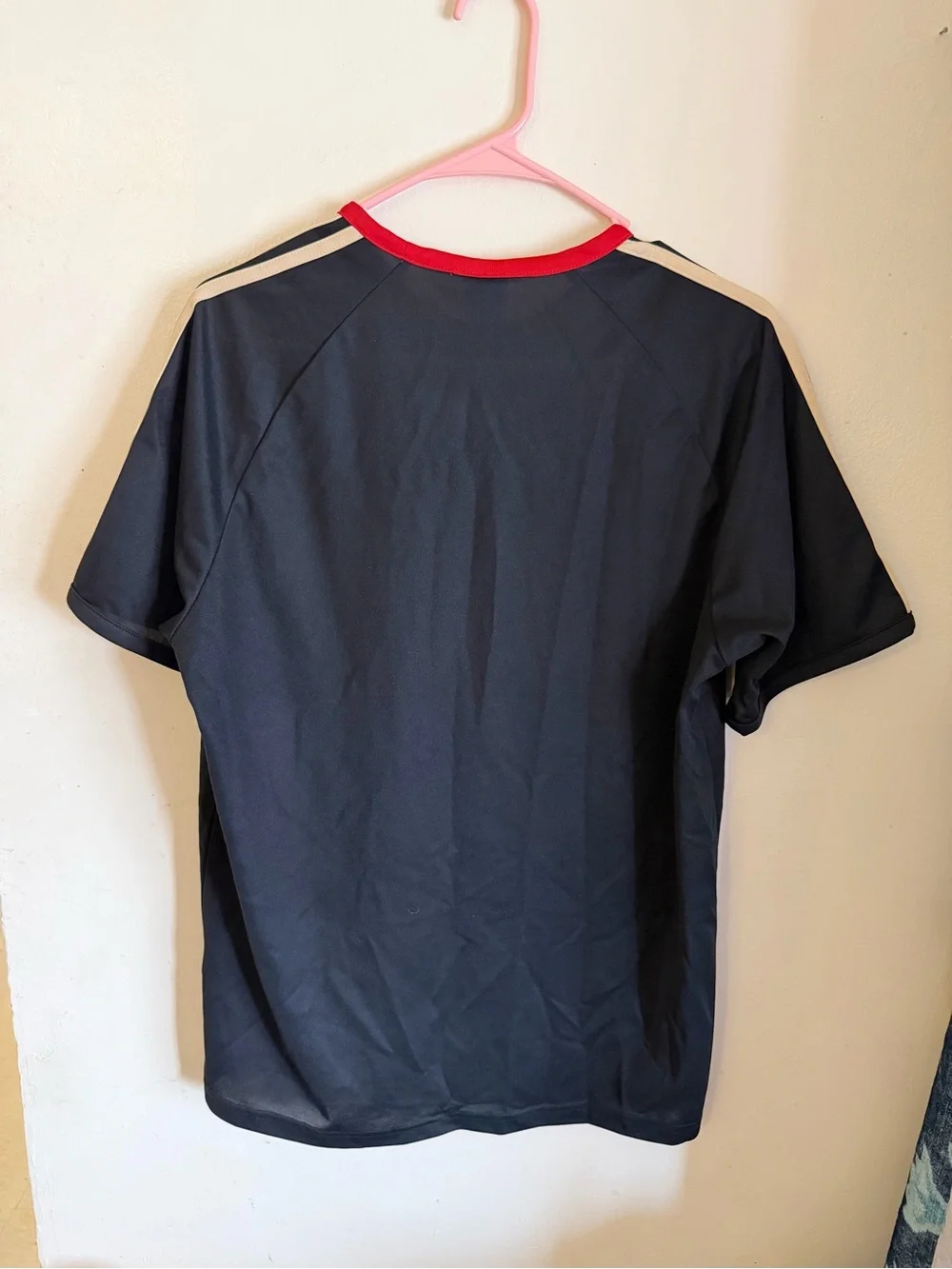 adidas Black Red Gold Germany Football Jersey Mens Size M
